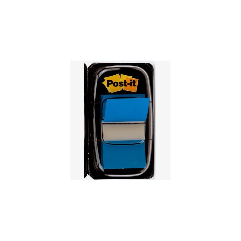 BLISTER DISPENSADOR 50 MARCADORES INDEX AZUL 254X432MM 680 2 POST IT 7100089834