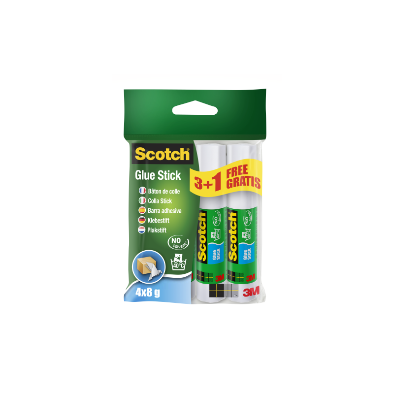 PACK 31 BARRAS ADHESIVO PERMANENTE 8G 6232SN SCOTH 7100115629