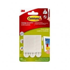 BLISTER TIRAS BLANCAS PARA CUADROS HASTA 5KG 17201 3M COMMAND 7100127044