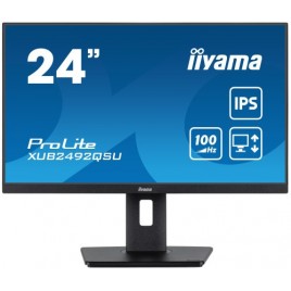 iiyama ProLite XUB2492QSU B1 pantalla para PC 605 cm 238 2560 x 1440 Pixeles Wide Quad HD LED Negro