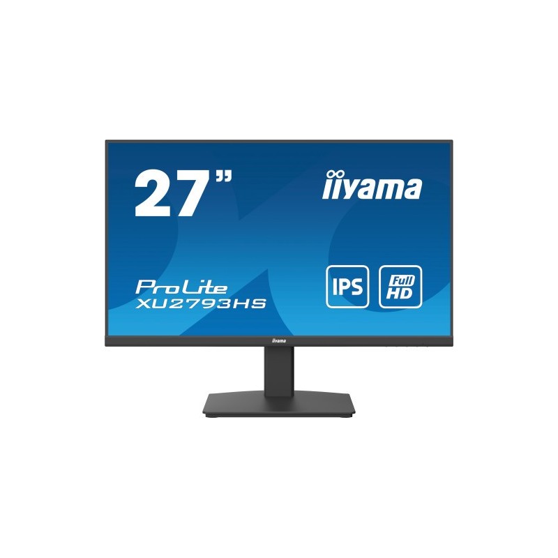 iiyama ProLite XU2793HS B6 pantalla para PC 686 cm 27 1920 x 1080 Pixeles Full HD LED Negro