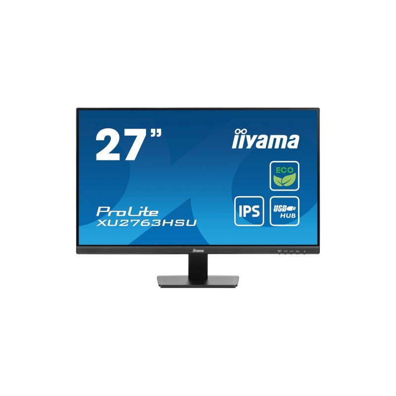 iiyama ProLite XU2763HSU B1 pantalla para PC 686 cm 27 1920 x 1080 Pixeles Full HD LED Negro