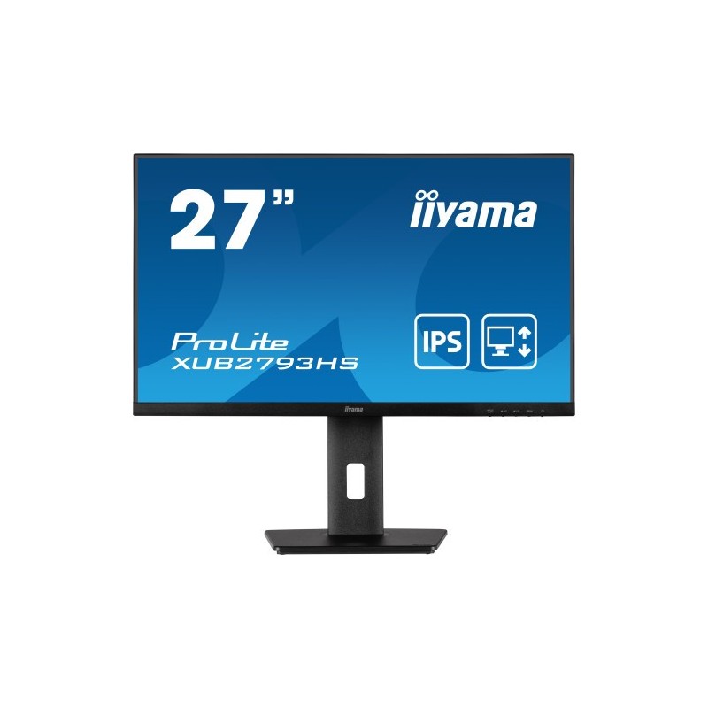 iiyama ProLite XUB2793HS B6 LED display 686 cm 27 1920 x 1080 Pixeles Full HD Negro