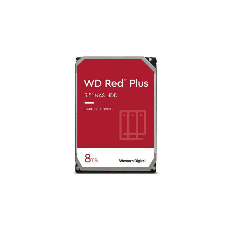 WD HD INTERNO WD RED PLUS 8TB 35 SATA WD80EFPX