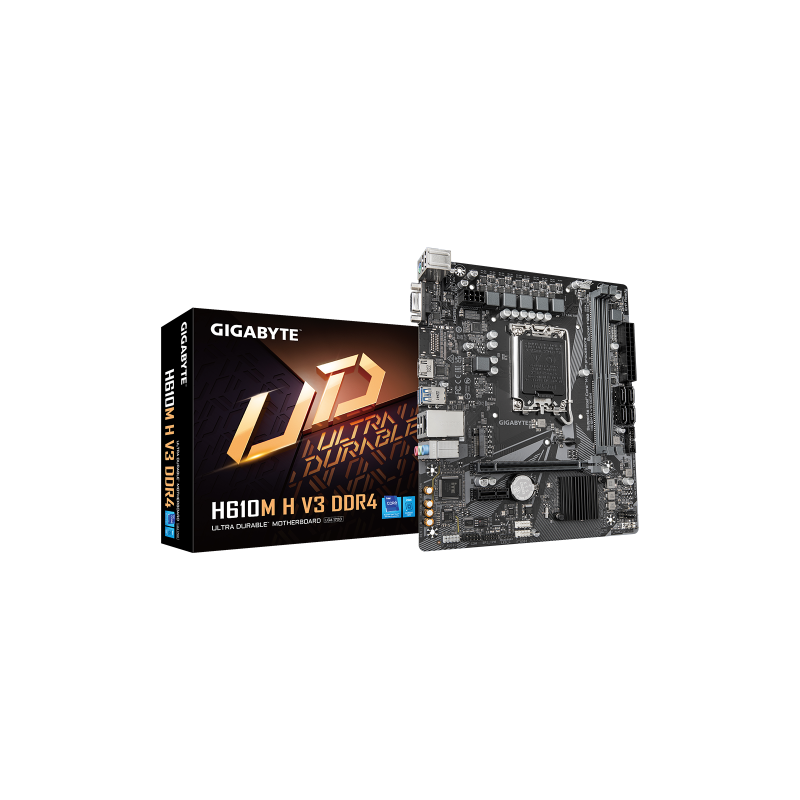 Gigabyte H610M H V3 DDR4 placa base Intel H610 Express LGA 1700 micro ATX