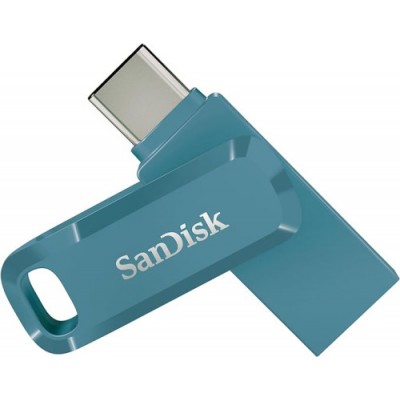 SanDisk Ultra Dual Drive Go USB 128GB unidad flash USB USB Type A USB Type C 32 Gen 1 31 Gen 1 Azul