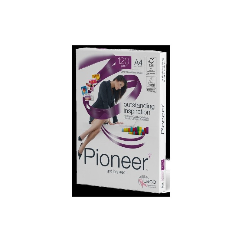 PAQUETE 250H PAPEL OUTSTANDING PREMIUM 120GR A4 PIONEER CIE 169 PNR1200020