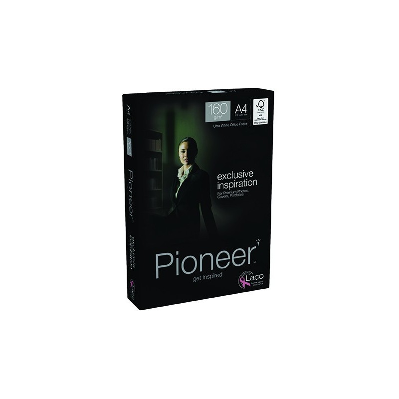 PAQUETE 250H PAPEL EXCLUSIVE PREMIUM 160GR A4 PIONEER CIE 169 PNR1600004