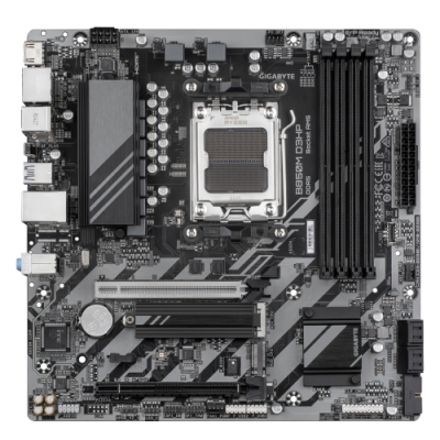 GIGABYTE B850M D3HP Placa Base Procesadores AMD Ryzen Serie 9000 522 fases VRM digitales hasta 8200MHz DDR5 OC 1xPCIe 50 1xPCIe