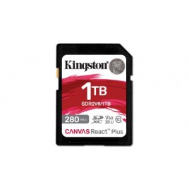 Kingston Technology Canvas React Plus 1 TB SDXC UHS II Clase 10