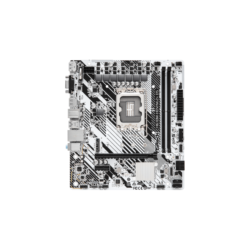 Asrock H610M HDV M2 D5 Intel H610 LGA 1700 micro ATX