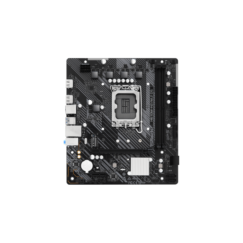 Asrock H610M H2 M2 D5 Intel H610 LGA 1700 micro ATX