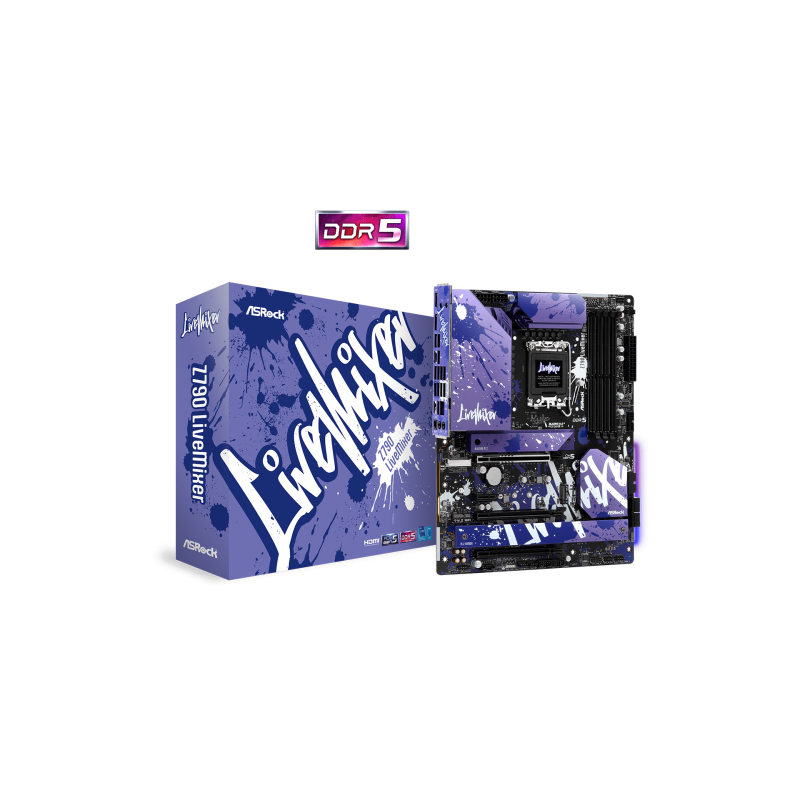 Asrock Z790 LiveMixer Intel Z790 LGA 1700 ATX