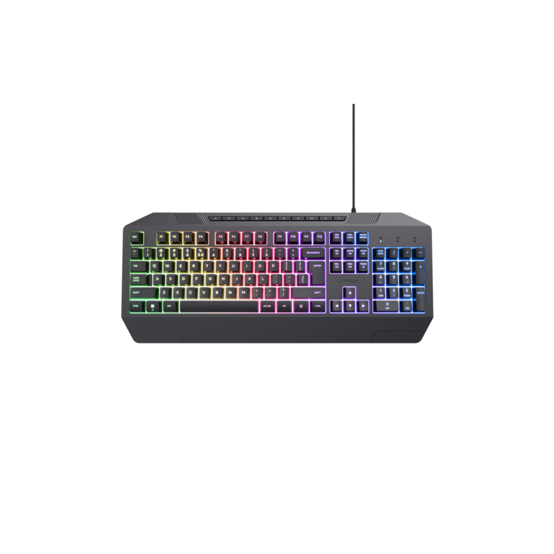 TRUST TECLADO GAMING ILUMINADO GXT836 EVOCX ES 24998