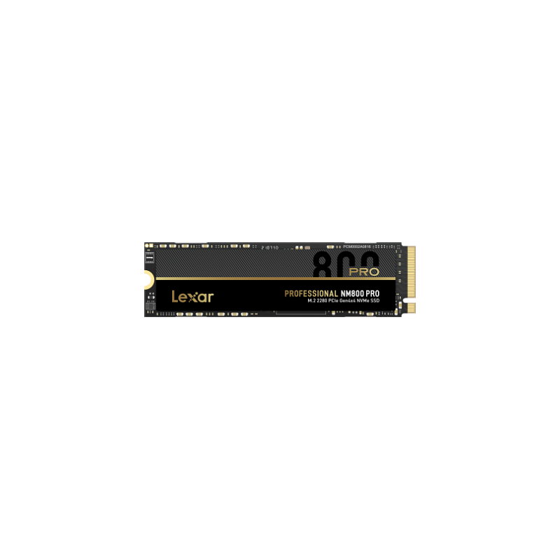 Lexar NM800PRO M2 512 GB PCI Express 40 3D TLC NVMe