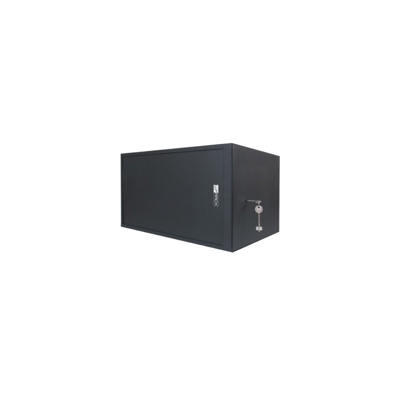 WP WALL MOUNT RACK 19 RWS SERIES 6U WXDXH 560X600X400 MM BLACK RAL 9005