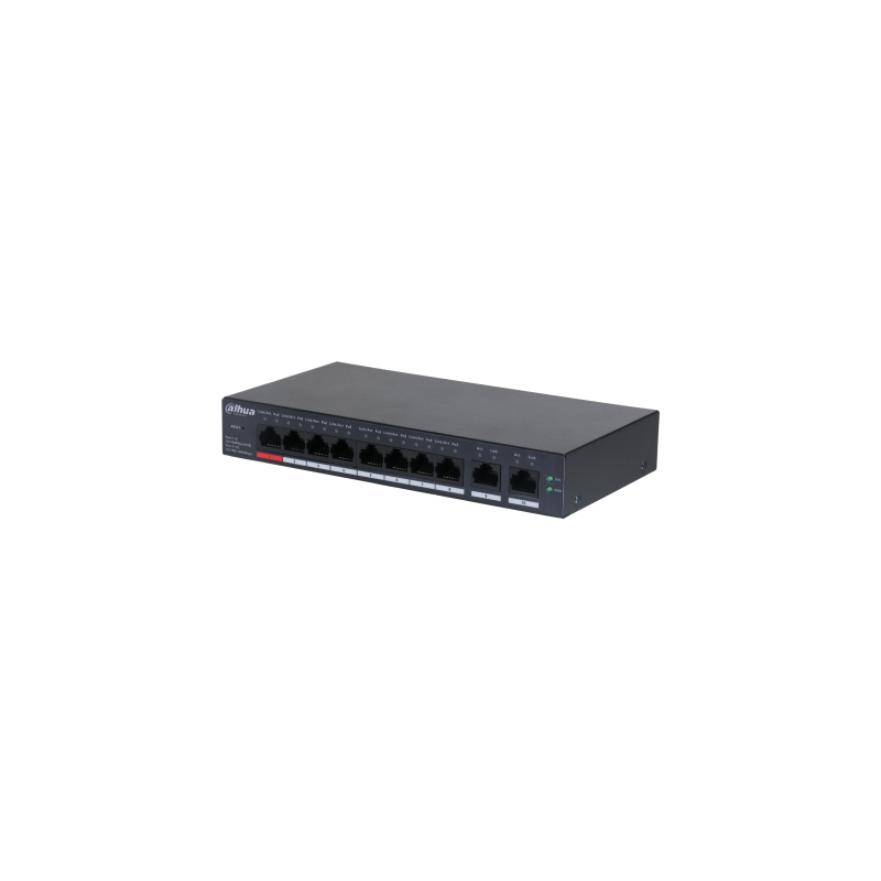 DH CS4010 8ET 110 DAHUA SWITCH 10 PUERTOS CLOUD MANAGEMENT 8 POE