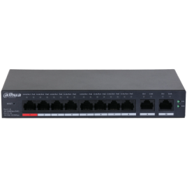 DH CS4010 8ET 110 DAHUA SWITCH 10 PUERTOS CLOUD MANAGEMENT 8 POE