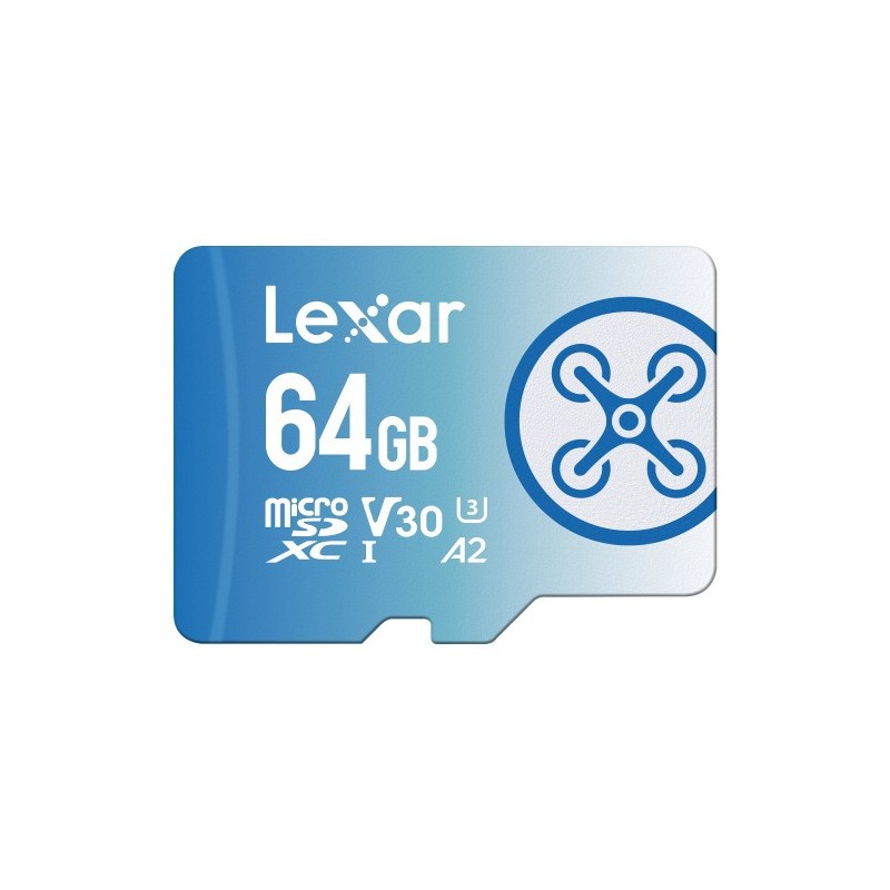 Lexar FLY microSDXC UHS I card 64 GB Clase 10