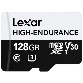 Lexar High Endurance 128 GB MicroSDXC UHS I Clase 10