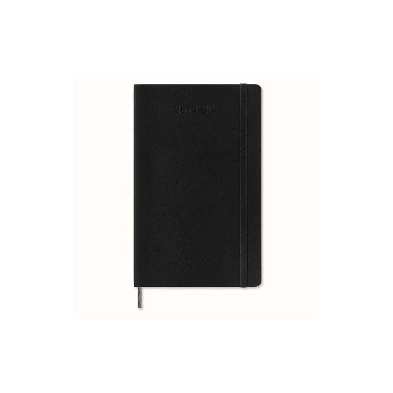 AGENDA 18 MESES 2024 2025 SEMANAL L 13 X 21 CM NEGRA TAPA BLANDA MOLESKINE DSB18WN3Y25