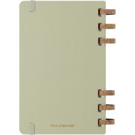 AGENDA 12 MESES 2025 ACADeMICA ESPIRAL L 13 X 21 CM KIWI TAPA DURA MOLESKINE DHSPK5212AMWH3Y25