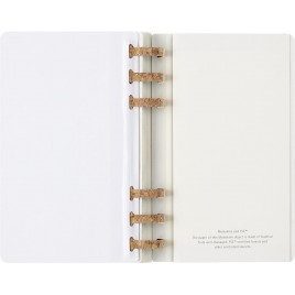 AGENDA 12 MESES 2025 ACADeMICA ESPIRAL L 13 X 21 CM NEGRA TAPA BLANDA MOLESKINE DSSPB12AMWH3Y25