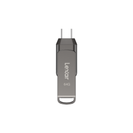 Lexar JumpDrive LJDD400064G BNQNG unidad flash USB 64 GB USB Tipo C 32 Gen 1 31 Gen 1 Gris