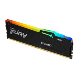 MEMORIA KINGSTON 32GB 6000MT S DDR5 CL30  FURY BEAST RGB EXPO KF560C30BBEA 32