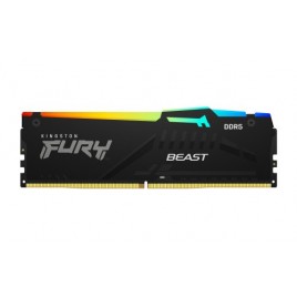 MEMORIA KINGSTON 32GB 6000MT S DDR5 CL30  FURY BEAST RGB EXPO KF560C30BBEA 32