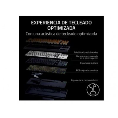 TECLADO RAZER BLACKWIDOW V4 TENKEYLESS HYPERSPEED ESPANOL RZ03 05480600 R311