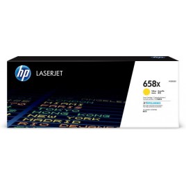 HP Cartucho de toner Original LaserJet 658X amarillo de alta capacidad