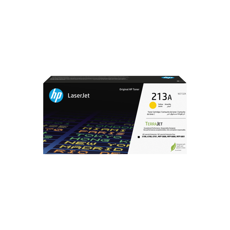 HP Cartucho de toner Original LaserJet 213A amarillo