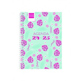 AGENDA ESCOLAR 2024 2025 8º 120X164 SEMANA VISTA HORIZONTAL COOL SELVA FINOCAM 645000725