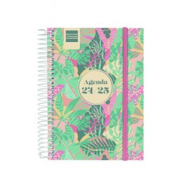 AGENDA ESCOLAR 2024 2025 8º 120X164 1 DiA PaGINA SECUNDARIA EXOTIC FINOCAM 634264725