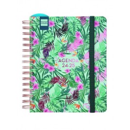 AGENDA DOCENTE 2024 2025 4º 155X212 SEMANA VISTA HORIZONTAL MAGISTRAL PERSONALIZABLE TROPIC FINOCAM 533580125