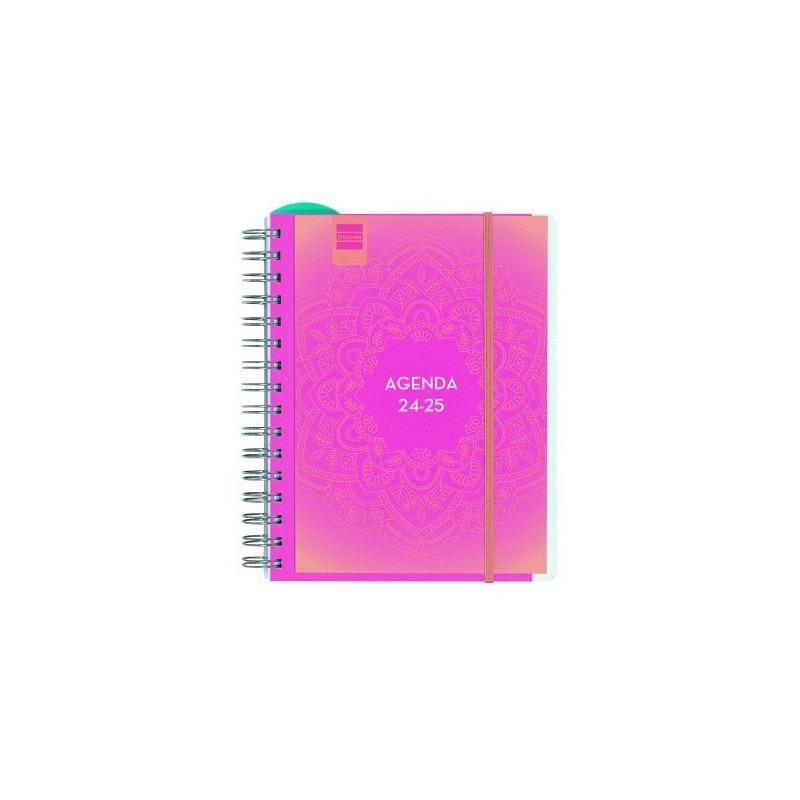 AGENDA DOCENTE 2024 2025 4º 155X212 SEMANA VISTA HORIZONTAL MAGISTRAL PERSONALIZABLE MANDALA FINOCAM 533380125