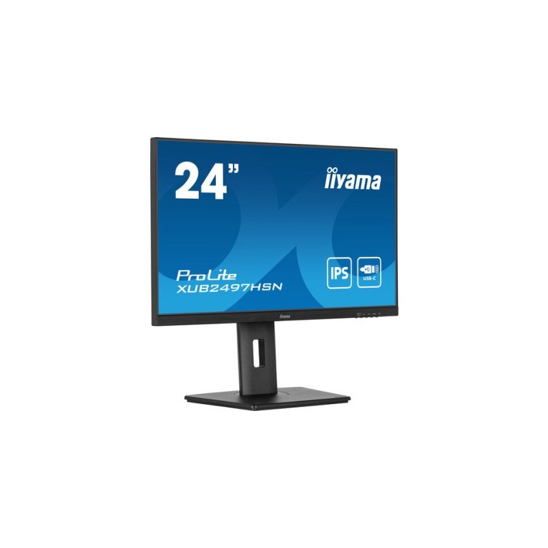 MONITOR IIYAMA 24PANEL IPS 100HZCONECTOR DOCK USB CALTAVOSALIDA DE AUDIOPIVOT AMBOS LADOS