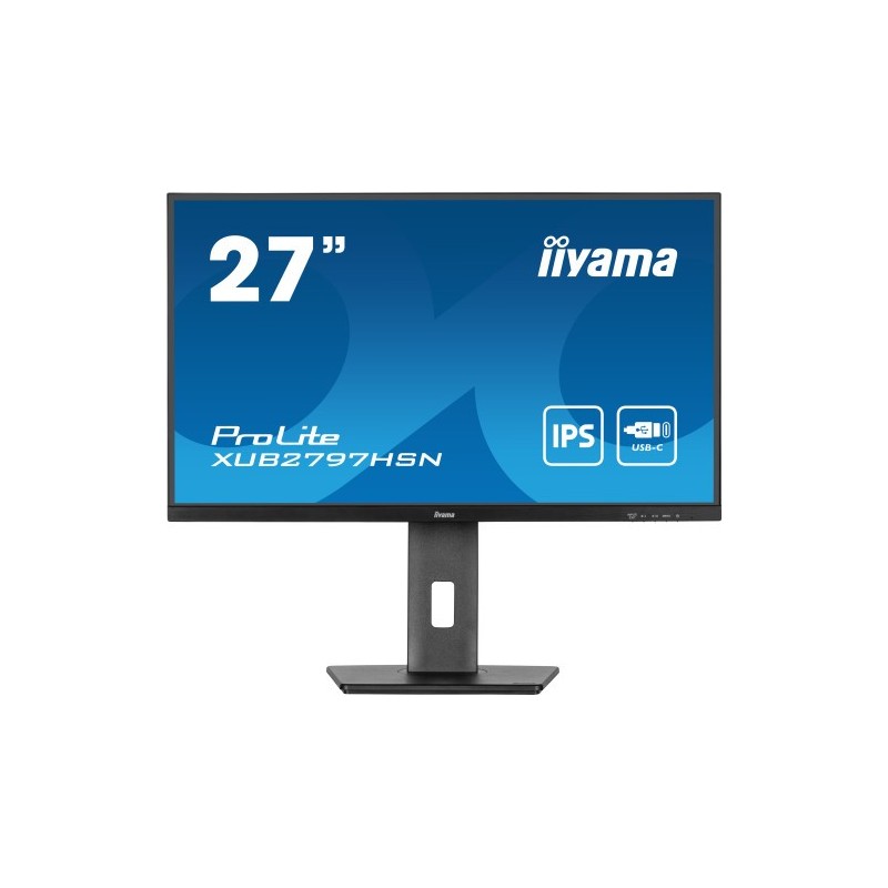 iiyama ProLite XUB2797HSN B1 pantalla para PC 61 cm 24 1920 x 1080 Pixeles 2K Ultra HD LED Negro