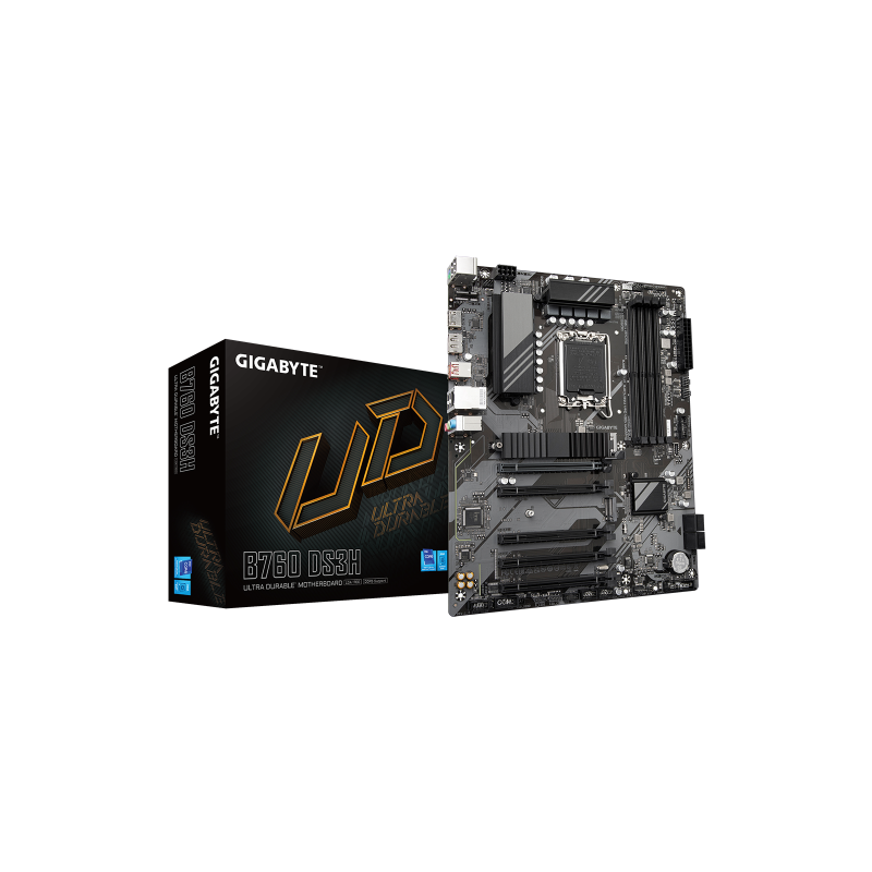 Gigabyte B760 DS3H placa base Intel B760 Express LGA 1700 ATX