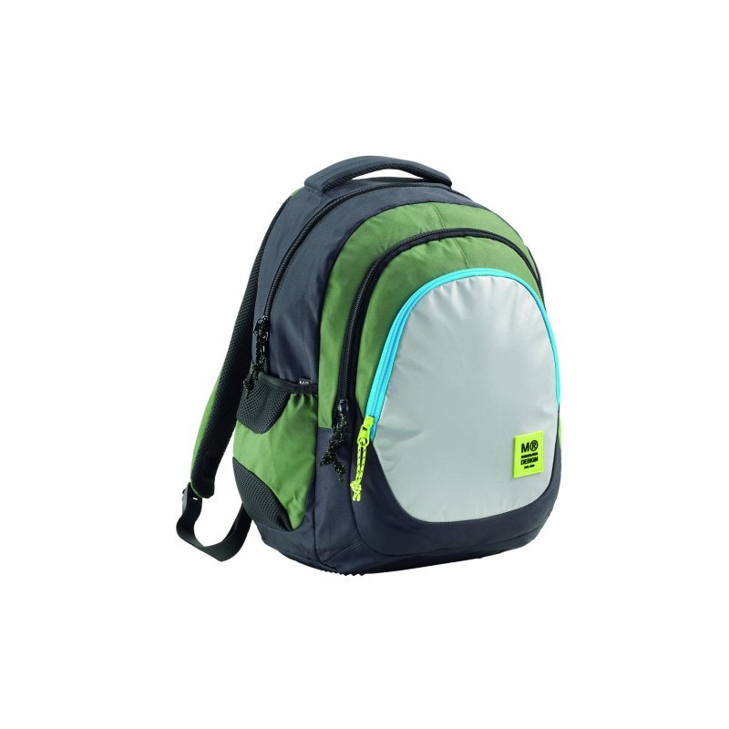 MOCHILA TRIPLE BERLIN RECICLADA RIDER GREEN MIQUELRIUS MR19332