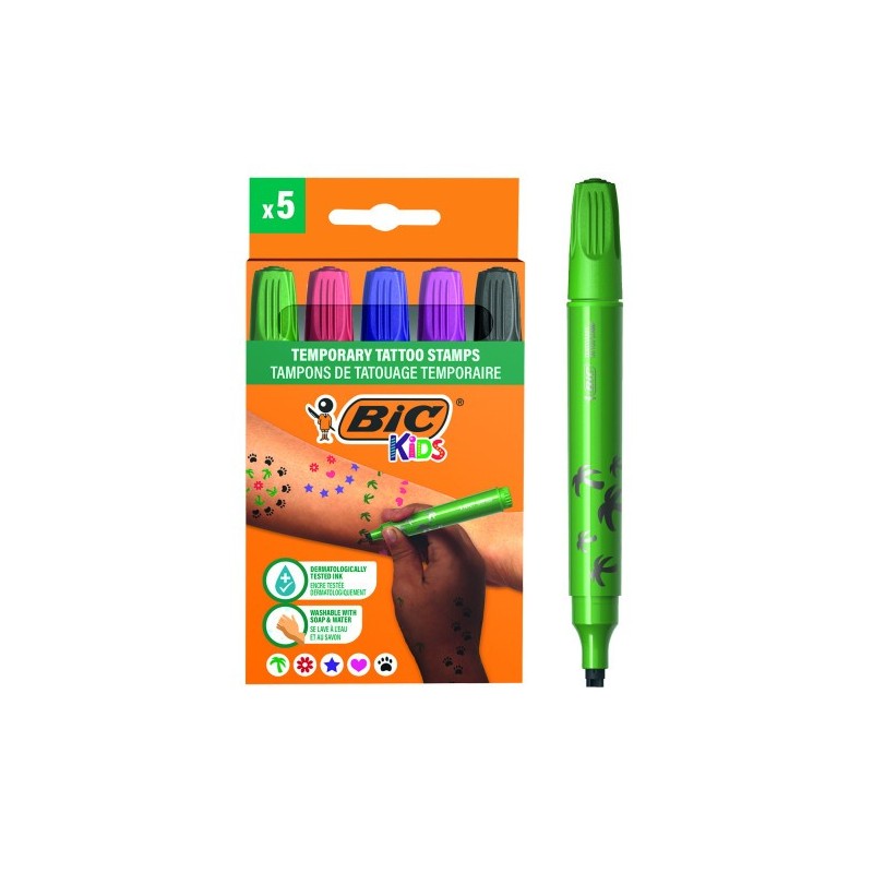 ESTUCHE TATTOO 5 STAMPS BIC 516824