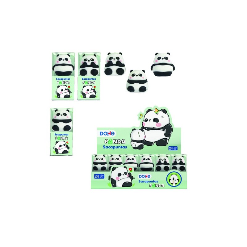 EXPOSITOR CON 24 SACAPUNTAS PANDA DOHE 79639