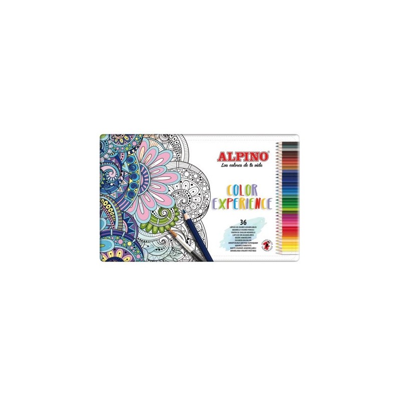 Alpino AL000242 lapiz de color Multicolor 36 piezas