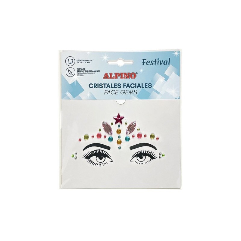 ALPINO GEMAS FACIALES ADHESIVAS FESTIVAL ALPINO DL000631