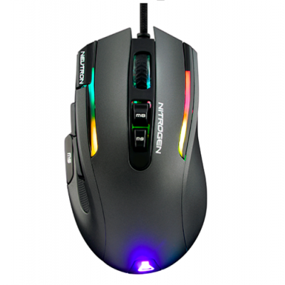 THE G LAB ILLUMINATED GAMING MOUSE 7200 DPI SOFTWARE EXTRA WEIGHTS KULT NITRO NEUTRON
