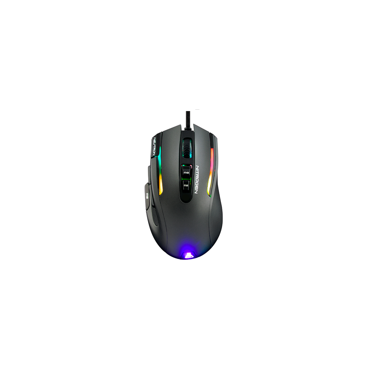 THE G LAB ILLUMINATED GAMING MOUSE 7200 DPI SOFTWARE EXTRA WEIGHTS KULT NITRO NEUTRON