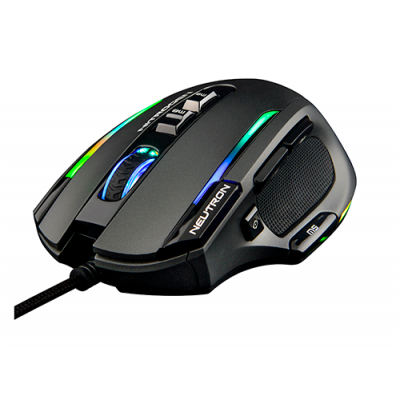 THE G LAB ILLUMINATED GAMING MOUSE 7200 DPI SOFTWARE EXTRA WEIGHTS KULT NITRO NEUTRON