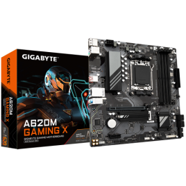 PLACA GIGABYTE A620M GAMING XAMDAM5A6204DDR5192GBVGAHDMIGBLAN4SATA31XM26USB32MATX