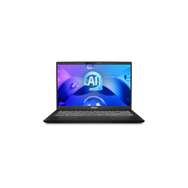 MSI Modern 15 H AI C1MG 035XES Intel Core Ultra 7 155H Portatil 396 cm 156 Full HD 16 GB DDR5 SDRAM 512 GB SSD Wi Fi 6E 80211ax